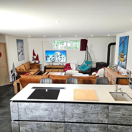 Les Fees Mer : Appart 150 M² Hypercentre Calme 10P Chamonix Kültér fotó