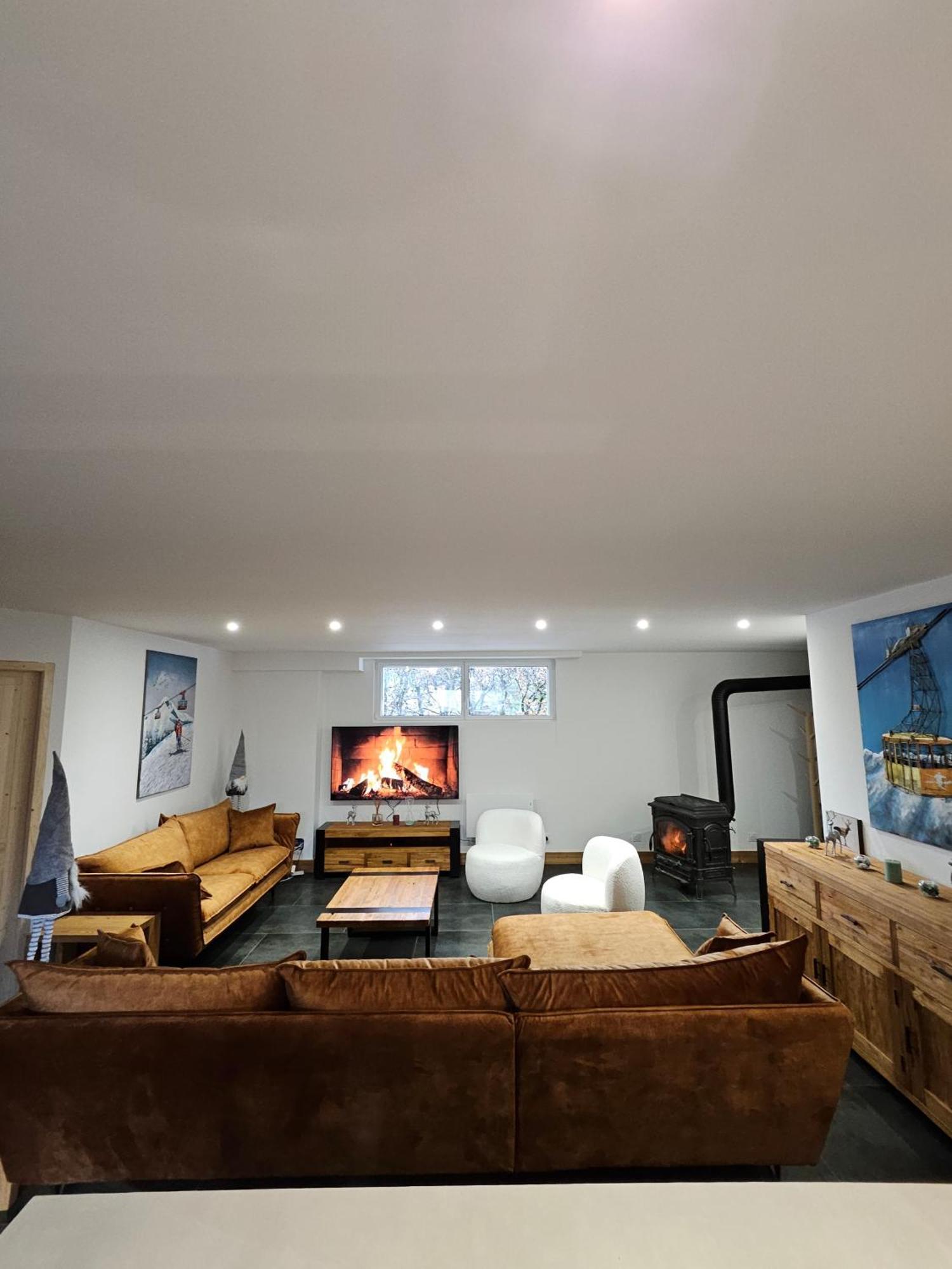 Les Fees Mer : Appart 150 M² Hypercentre Calme 10P Chamonix Kültér fotó