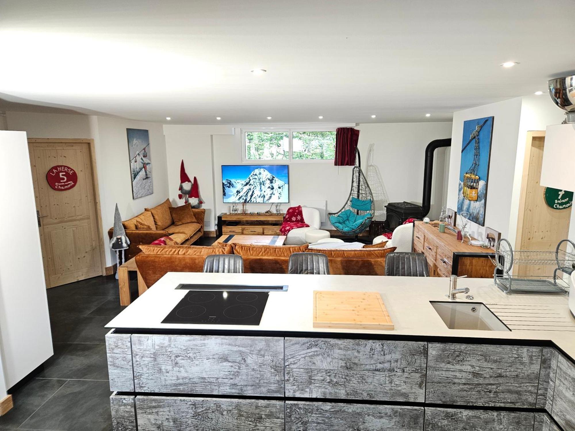 Les Fees Mer : Appart 150 M² Hypercentre Calme 10P Chamonix Kültér fotó